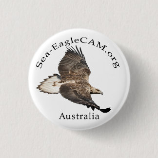 Bóton Redondo 2.54cm Botão do juvenil S3 em vôo