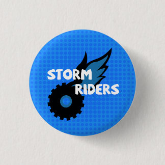 Bóton Redondo 2.54cm Botão do Logotipo dos Storm Riders