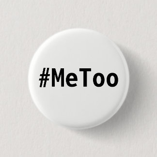 Bóton Redondo 2.54cm botão do #MeToo