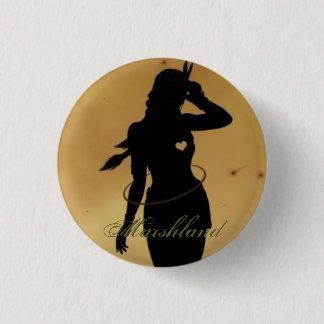 Bóton Redondo 2.54cm Botão do nativo da região pantanosa