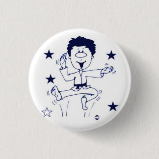 Bóton Redondo 2.54cm Botão do pinback do menino da celebração