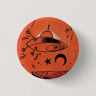 Bóton Redondo 2.54cm botão do UFO