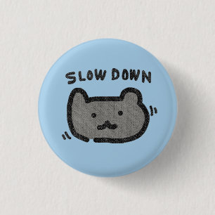 Bóton Redondo 2.54cm Botão do Urso
