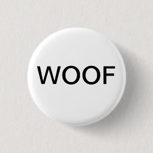 Bóton Redondo 2.54cm Botão do Woof