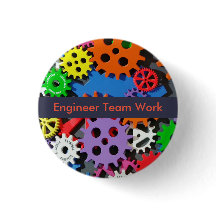 Botão engenheiro redondo