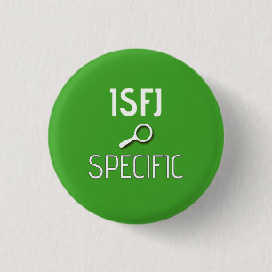 Bóton Redondo 2.54cm Botão "específico" de ISFJ