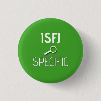 Bóton Redondo 2.54cm Botão "específico" de ISFJ