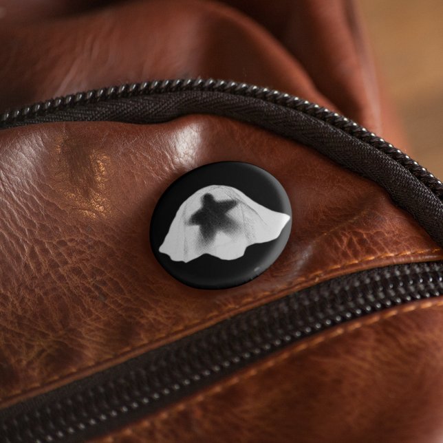 Bóton Redondo 2.54cm Botão Fantasma de Mêplice (Criador carregado)