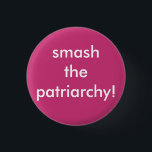 Bóton Redondo 2.54cm botão feminino de energia<br><div class="desc">feminista - qualquer um e qualquer pessoa que acredite na igualdade - de sexos,  gêneros e interseccionais</div>