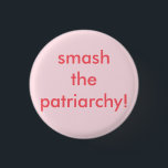 Bóton Redondo 2.54cm botão feminino de energia<br><div class="desc">feminista - qualquer um e qualquer pessoa que acredite na igualdade - de sexos,  gêneros e interseccionais</div>