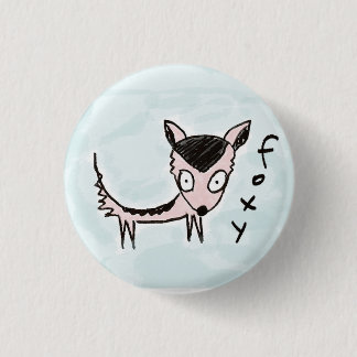 Bóton Redondo 2.54cm botão foxy