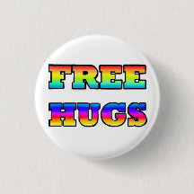 Botão FREE HUGS