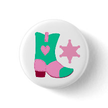 Botão Giddy Up Cowgirl