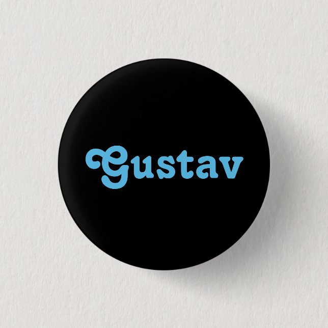 Bóton Redondo 2.54cm Botão Gustav (Frente)