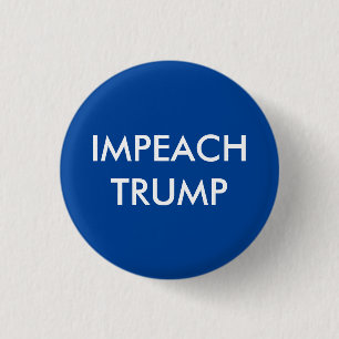 Bóton Redondo 2.54cm Botão Impeach Donald Trump Pinback