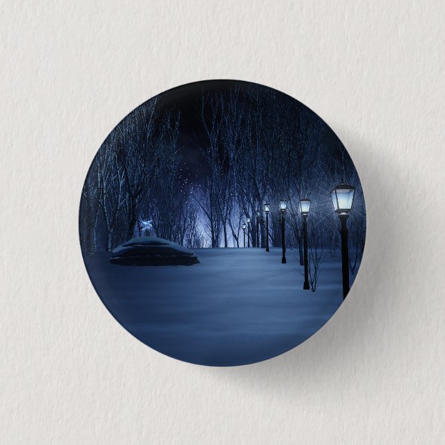 Bóton Redondo 2.54cm Botão Leve do Tolo (Frente)