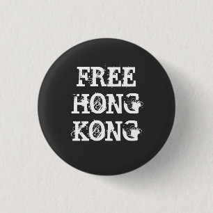 BÓTON REDONDO 2.54CM BOTÃO LIVRE HONG KONG