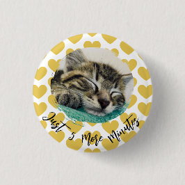 Bóton Redondo 2.54cm Botão Mais 5 Minutos