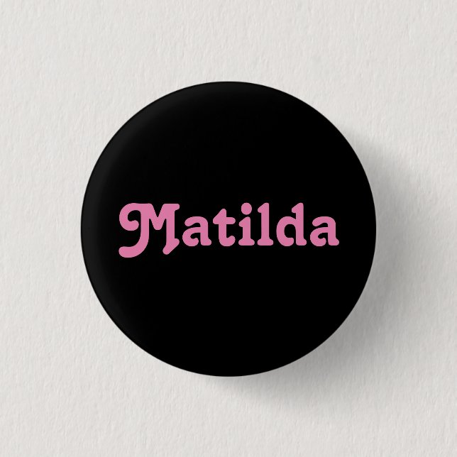 Bóton Redondo 2.54cm Botão Matilda (Frente)