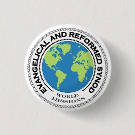 Bóton Redondo 2.54cm Botão Missões do Mundo E&R