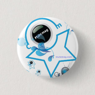 Bóton Redondo 2.54cm Botão mudo