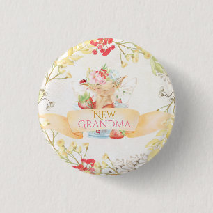 Bóton Redondo 2.54cm Botão Nova Avó