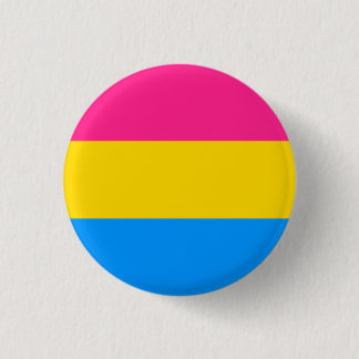 Bóton Redondo 2.54cm Botão Pansexual da bandeira