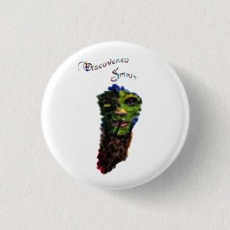 Bóton Redondo 2.54cm Botão pequeno descoberto do espírito