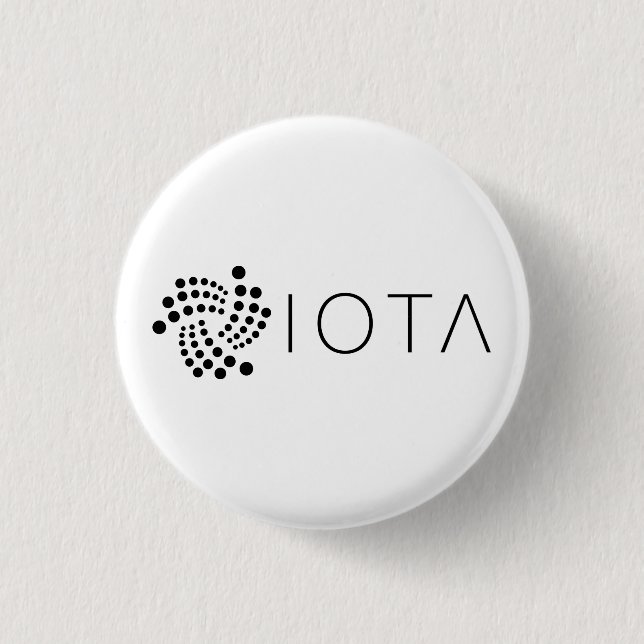 Bóton Redondo 2.54cm Botão pequeno do IOTA (Frente)