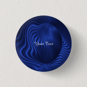 Bóton Redondo 2.54cm Botão Pinback decorativo do Marinho azul