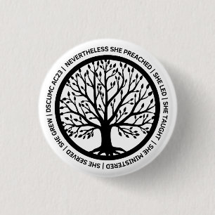 Bóton Redondo 2.54cm Botão redondo DSCUMC CSRW -Branco