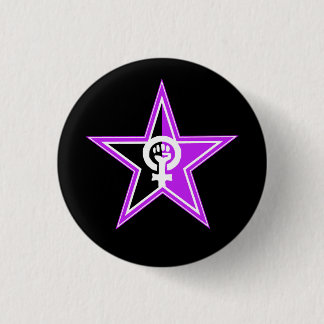 Bóton Redondo 2.54cm botão revolucionário Anarcha-feminista