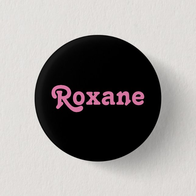 Bóton Redondo 2.54cm Botão Roxane (Frente)
