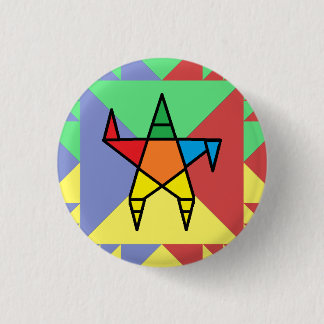 Bóton Redondo 2.54cm Botão Sanghagram Dançar
