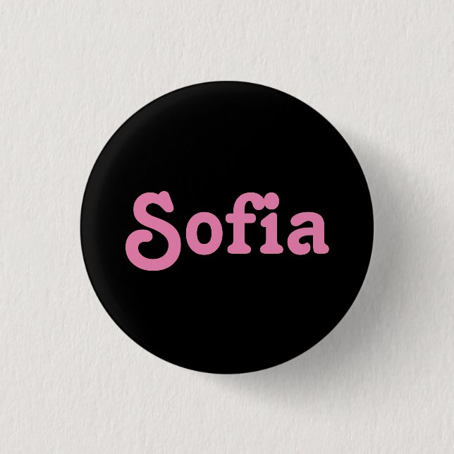 Bóton Redondo 2.54cm Botão Sofia (Frente)