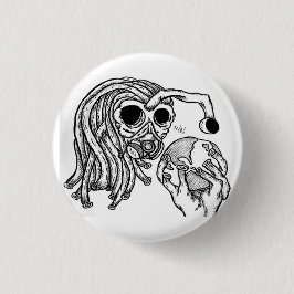 Bóton Redondo 2.54cm Botão Stardust