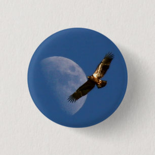 Bóton Redondo 2.54cm Botão subindo de Eagle