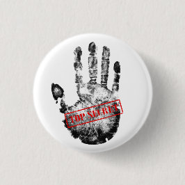 Bóton Redondo 2.54cm Botão Ultra Secreto