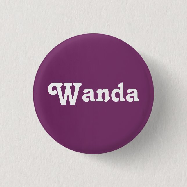 Bóton Redondo 2.54cm Botão Wanda (Frente)