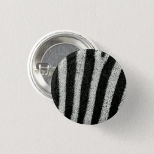 Bóton Redondo 2.54cm Botão Zebra Stripes