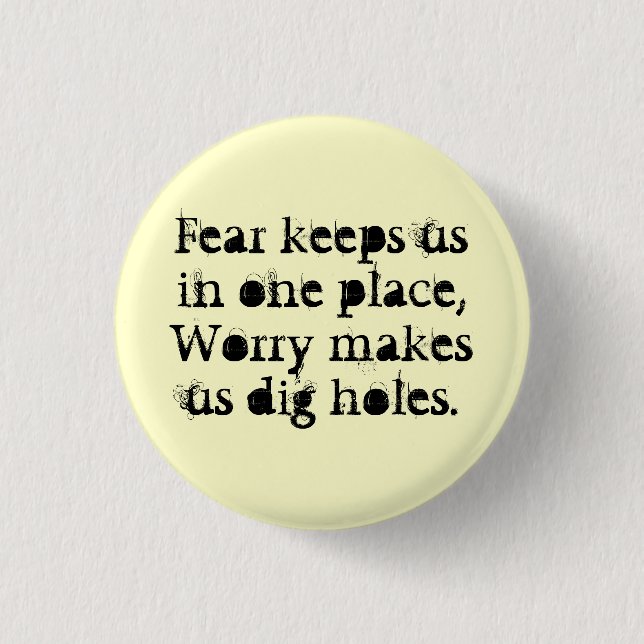 Bóton Redondo 2.54cm Botões (Frente)