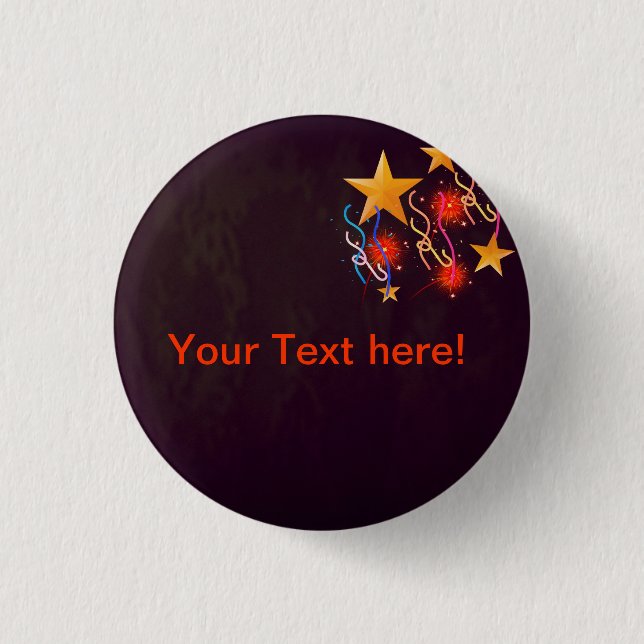 Bóton Redondo 2.54cm Botões da campanha (Frente)