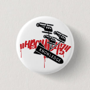 Bóton Redondo 2.54cm Botões de Andy Howell