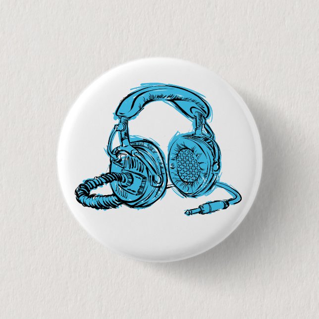 Bóton Redondo 2.54cm Botões de Andy Howell (Frente)