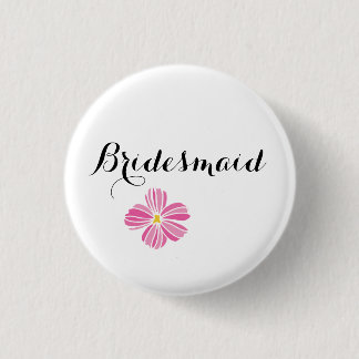 Bóton Redondo 2.54cm Botões de Pinback de Casamento Personalizado de Br
