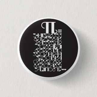 Bóton Redondo 2.54cm Botões do Pi