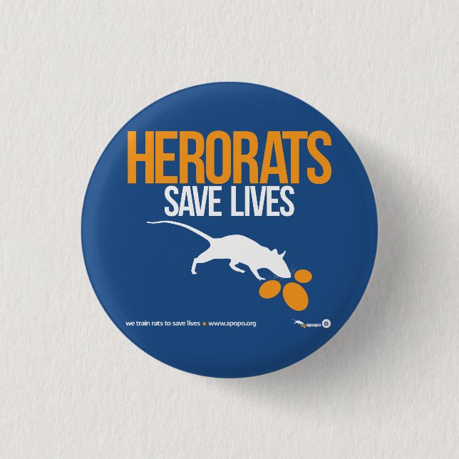 Bóton Redondo 2.54cm Botões do punk rock de APOPO (Frente)