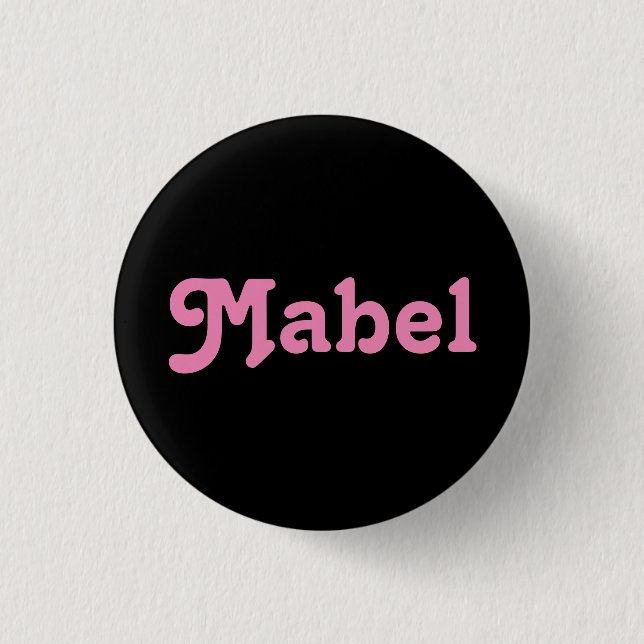 Bóton Redondo 2.54cm Botton Mabel (Frente)