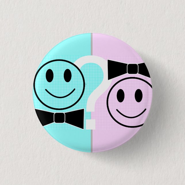 Bóton Redondo 2.54cm Boy or Girl Party  (Frente)