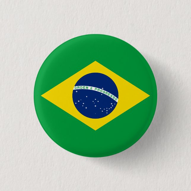 Bóton Redondo 2.54cm Brasil (Frente)